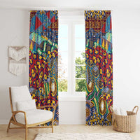 Traditional African Animal Skins Pattern Window Curtain - Wonder Print Shop