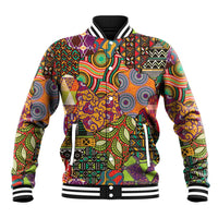 Traditional Ethnic African Vintage Motifs Baseball Jacket LT9 - Wonder Print Shop
