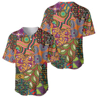 Traditional Ethnic African Vintage Motifs Baseball Jersey LT9 - Wonder Print Shop