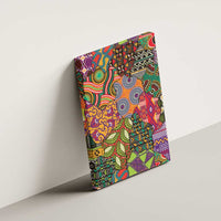 Traditional Ethnic African Vintage Motifs Canvas Wall Art LT9 - Wonder Print Shop