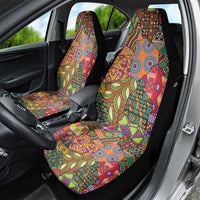 Traditional Ethnic African Vintage Motifs Car Seat Cover LT9 - Wonder Print Shop