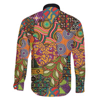 Traditional Ethnic African Vintage Motifs Family Matching Mermaid Dress and Hawaiian Shirt LT9 - Wonder Print Shop