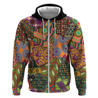 Traditional Ethnic African Vintage Motifs Hoodie - Wonder Print Shop