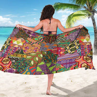 Traditional Ethnic African Vintage Motifs Sarong - Wonder Print Shop