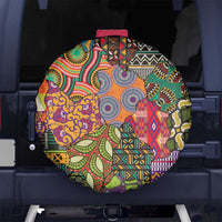 Traditional Ethnic African Vintage Motifs Spare Tire Cover - Wonder Print Shop