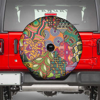 Traditional Ethnic African Vintage Motifs Spare Tire Cover - Wonder Print Shop
