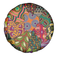 Traditional Ethnic African Vintage Motifs Spare Tire Cover - Wonder Print Shop