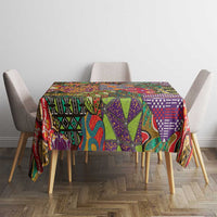 Traditional Ethnic African Vintage Motifs Tablecloth - Wonder Print Shop