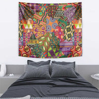 Traditional Ethnic African Vintage Motifs Tapestry - Wonder Print Shop