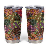 Traditional Ethnic African Vintage Motifs Tumbler Cup - Wonder Print Shop
