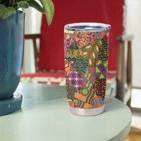 Traditional Ethnic African Vintage Motifs Tumbler Cup - Wonder Print Shop
