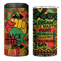 Black History Black Month Dream Like 4 in 1 Can Cooler Tumbler LT9 - Wonder Print Shop