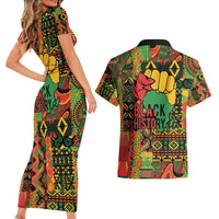 Black History Black Month Dream Like Couples Matching Short Sleeve Bodycon Dress and Hawaiian Shirt LT9 - Wonder Print Shop