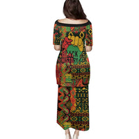 Black History Black Month Dream Like Family Matching Puletasi and Hawaiian Shirt - Wonder Print Shop