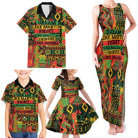 Black History Black Month Dream Like Family Matching Tank Maxi Dress and Hawaiian Shirt - Wonder Print Shop