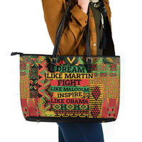 Black History Black Month Dream Like Leather Tote Bag - Wonder Print Shop
