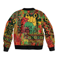 Black History Black Month Dream Like Sleeve Zip Bomber Jacket - Wonder Print Shop