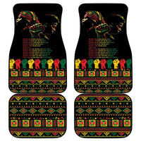 When I'm Born I'm Black Car Mats Black History Black Month LT9 - Wonder Print Shop