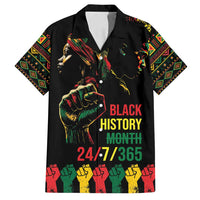 When I'm Born I'm Black Family Matching Off Shoulder Maxi Dress and Hawaiian Shirt Black History Black Month LT9 - Wonder Print Shop