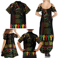 When I'm Born I'm Black Family Matching Summer Maxi Dress and Hawaiian Shirt Black History Black Month - Wonder Print Shop