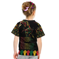 When I'm Born I'm Black Kid T Shirt Black History Black Month - Wonder Print Shop
