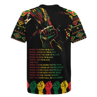 When I'm Born I'm Black Rugby Jersey Black History Black Month - Wonder Print Shop