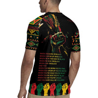 When I'm Born I'm Black Rugby Jersey Black History Black Month - Wonder Print Shop