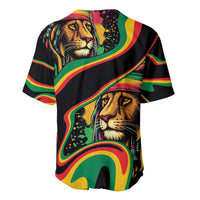 Rastafarian Lion Proud of Jamaica Baseball Jersey Reggae My Soul LT9 - Wonder Print Shop