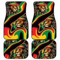 Rastafarian Lion Proud of Jamaica Car Mats Reggae My Soul LT9 - Wonder Print Shop