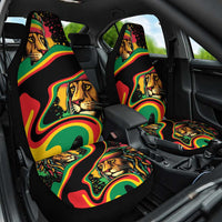 Rastafarian Lion Proud of Jamaica Car Seat Cover Reggae My Soul LT9 - Wonder Print Shop