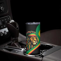 Rastafarian Lion Proud of Jamaica Skinny Tumbler Reggae My Soul - Wonder Print Shop