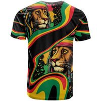 Rastafarian Lion Proud of Jamaica T Shirt Reggae My Soul - Wonder Print Shop