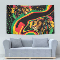Rastafarian Lion Proud of Jamaica Tapestry Reggae My Soul - Wonder Print Shop