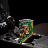 Rastafarian Lion Proud of Jamaica Tumbler Cup Reggae My Soul - Wonder Print Shop