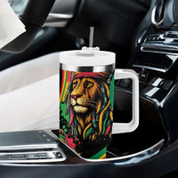 Rastafarian Lion Proud of Jamaica Tumbler With Handle Reggae My Soul - Wonder Print Shop