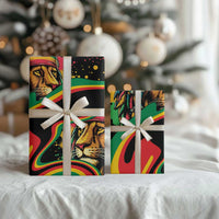 Proud Jamaica Rasta Lion Wrapping Paper Reggae My Soul - Wonder Print Shop