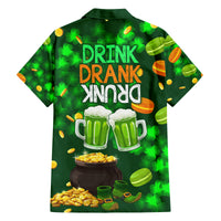 Be Irish St Patricks Day Family Matching Long Sleeve Bodycon Dress and Hawaiian Shirt Drink Drank Drunk LT9 - Wonder Print Shop