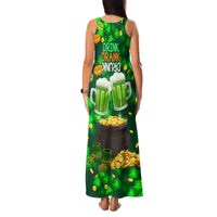 Be Irish St Patricks Day Family Matching Tank Maxi Dress and Hawaiian Shirt Drink Drank Drunk - Wonder Print Shop