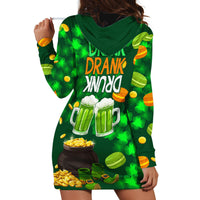 Be Irish St Patricks Day Hoodie Dress Drink Drank Drunk - Wonder Print Shop