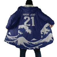 Custom Football Japan Yatagarasu Cloak Tsunami Wave Pattern