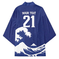 Custom Football Japan Yatagarasu Kimono Tsunami Wave Pattern