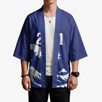 Custom Football Japan Yatagarasu Kimono Tsunami Wave Pattern