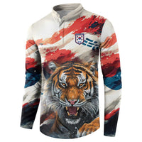 South Korea Football Champions Button Sweatshirt Tigers of Asia