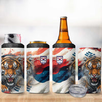 South Korea Football Champions 4 in 1 Can Cooler Tumbler Tigers of Asia