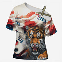 South Korea Football Champions Cross Shoulder Shirt Tigers of Asia