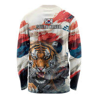 South Korea Football Champions Long Sleeve Shirt Tigers of Asia