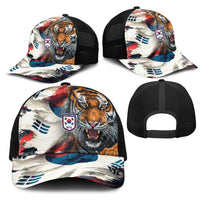 South Korea Football Champions Mesh Trucker Cap Tigers of Asia