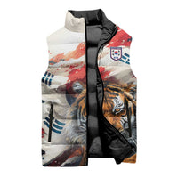 South Korea Football Champions Sleeveless Puffer Jacket Tigers of Asia