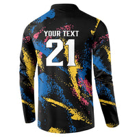 Custom Football South Korea WC26 Button Sweatshirt Taegeuk Warriors Retro 2022