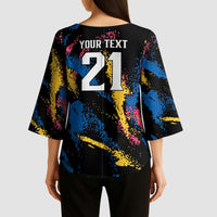 Custom Football South Korea WC26 Kimono Sleeve Blouse Taegeuk Warriors Retro 2022